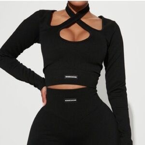 Fashion nova athletic Long Sleeve top